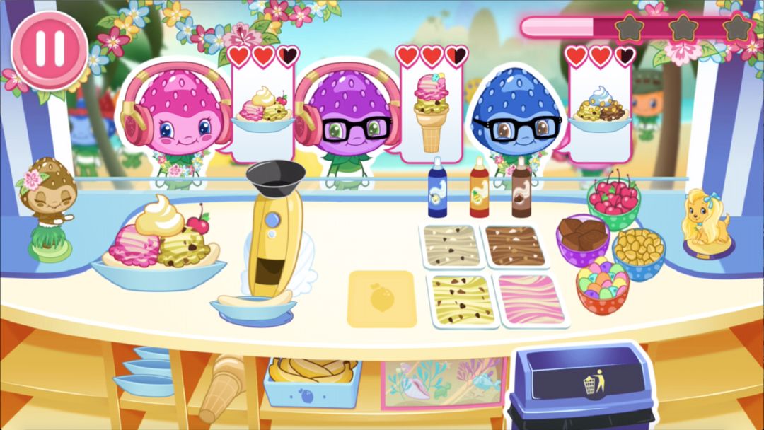 Strawberry Shortcake Ice Cream screenshot game