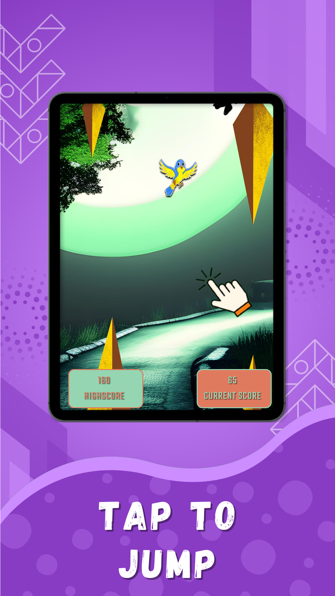 Screenshot of Flippy Bird