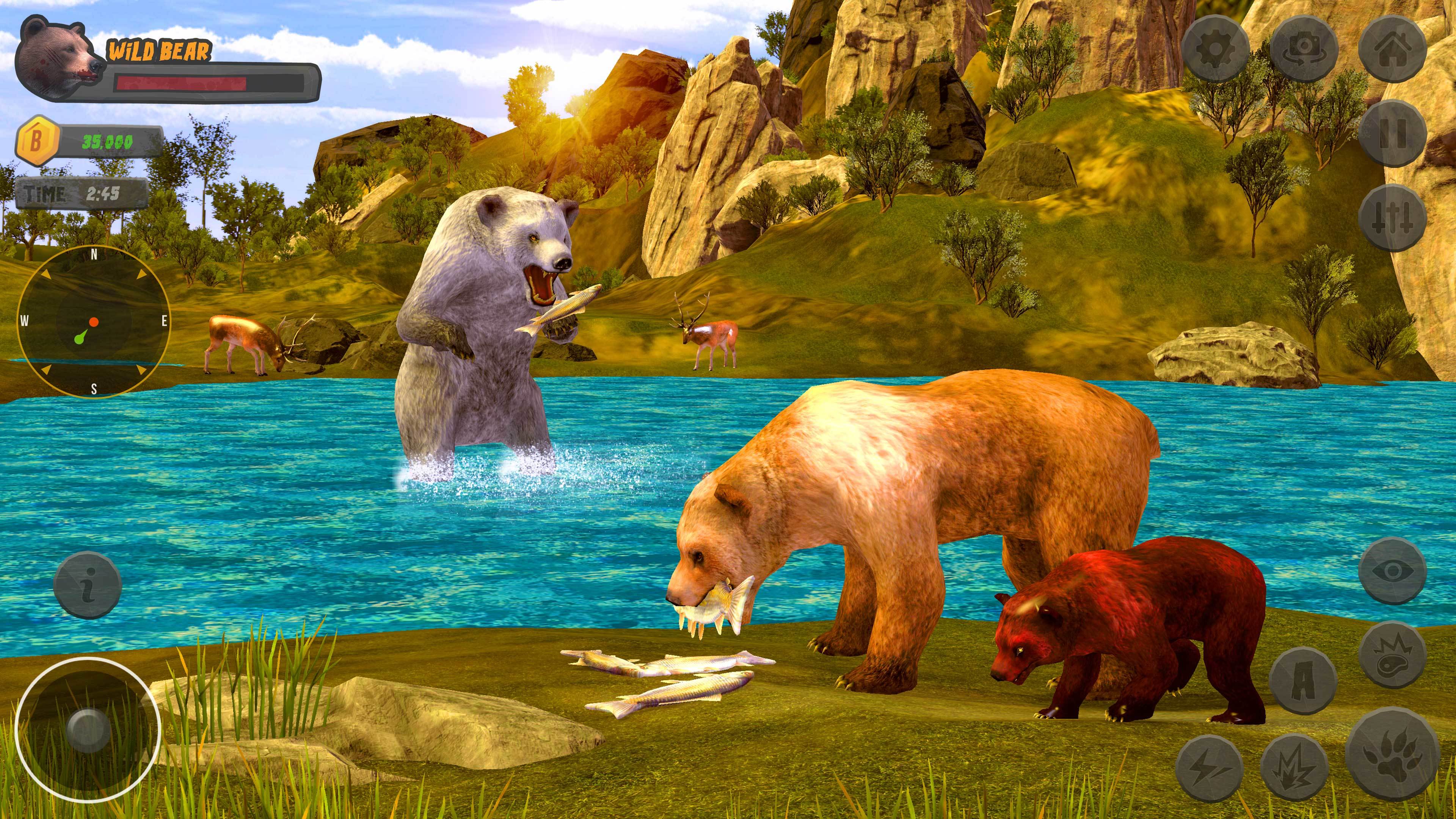 Wild Bear Simulator 3D Hunting Game Screenshot