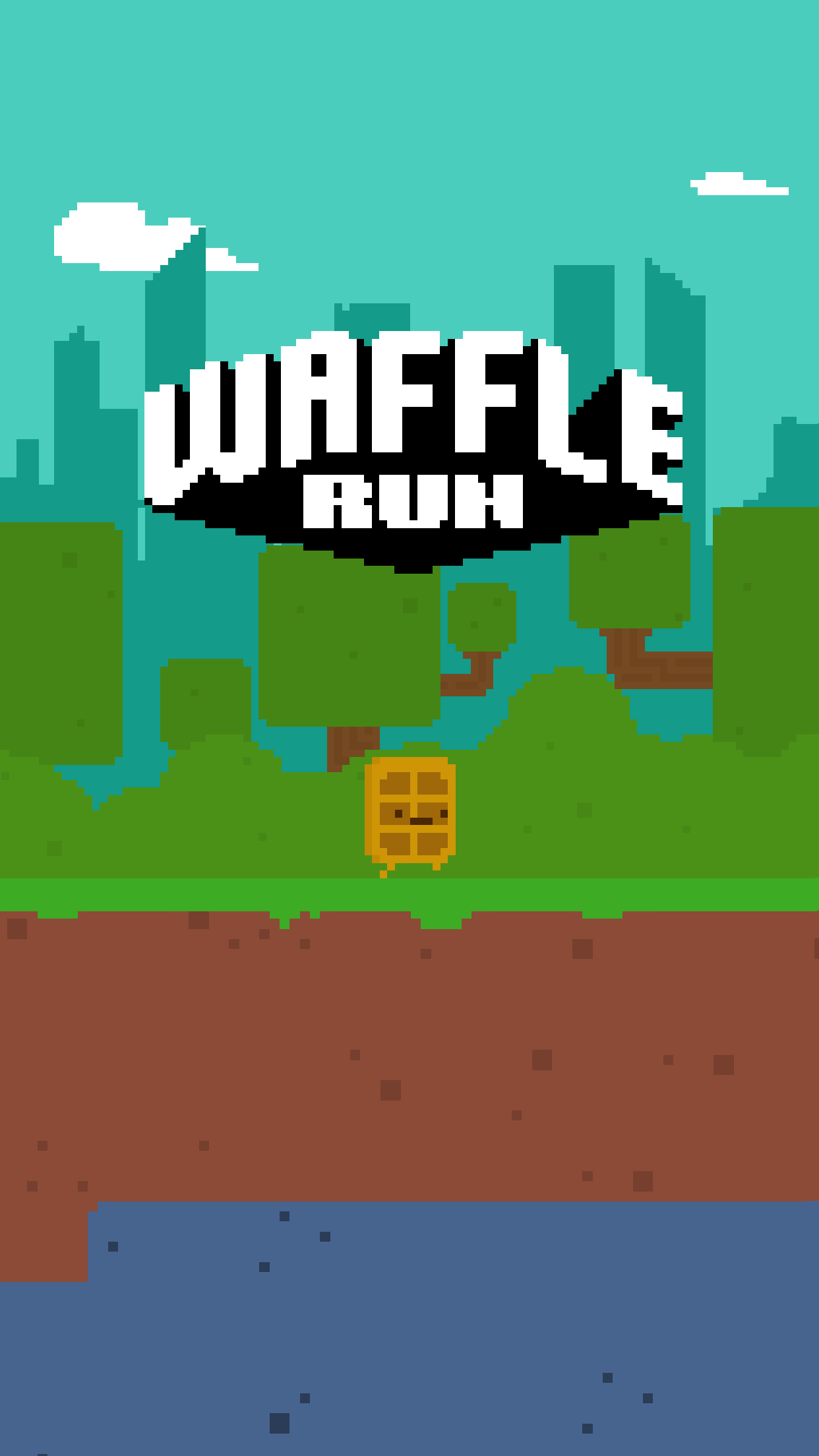 Screenshot 1 of Waffle Run ပါ။ 1.3.0