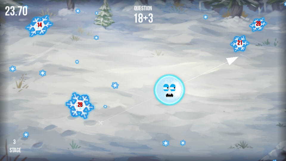 Snow Question 게임 스크린 샷