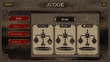 Cuplikan Layar Game RPG Monochrome Order