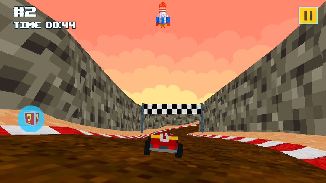Blocky Fast Fury screenshot game