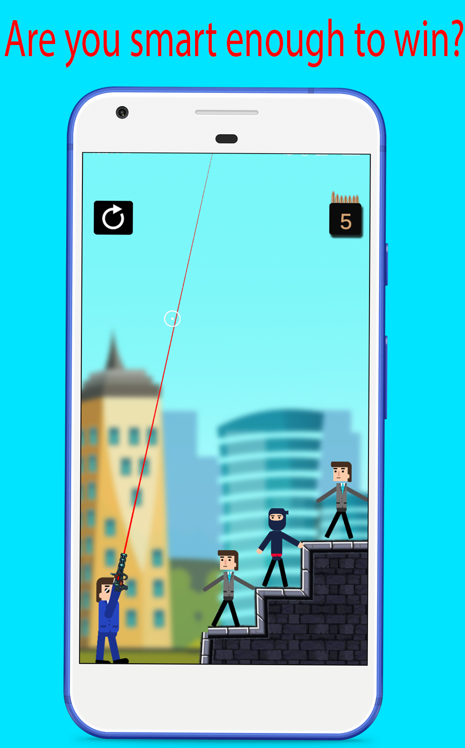 Cuplikan Layar Game Mr Gun Bullet - Action Game