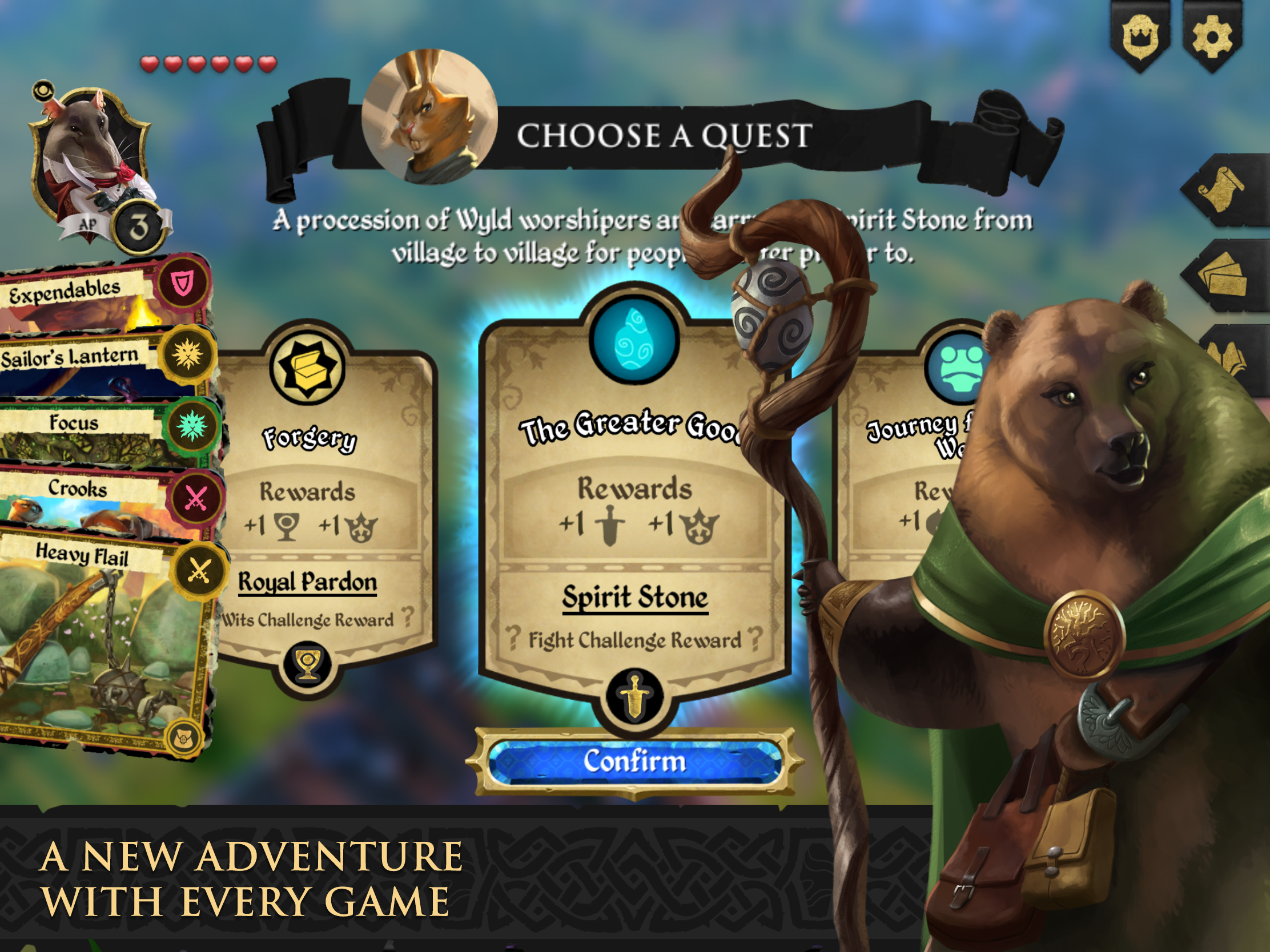 Cuplikan Layar Game Armello