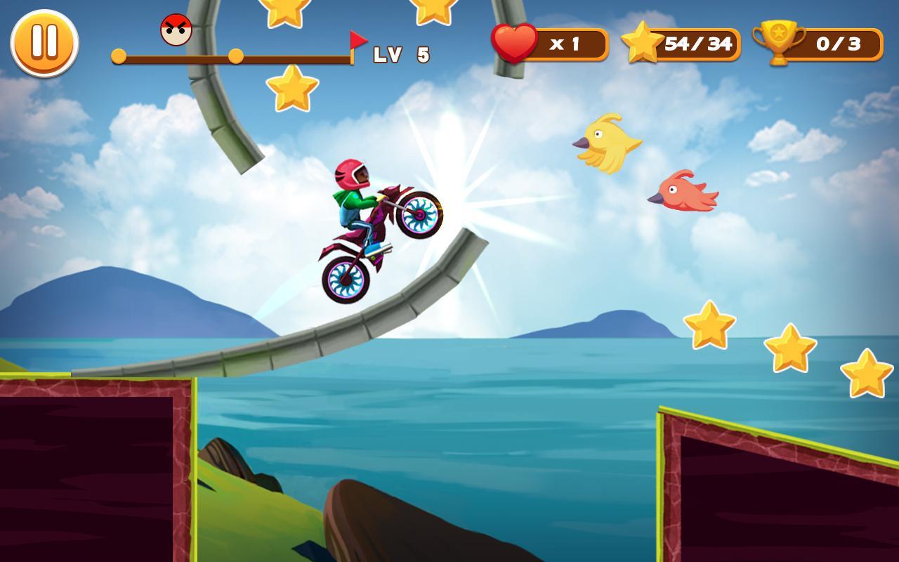 Stunt Moto Racing Game Screenshot