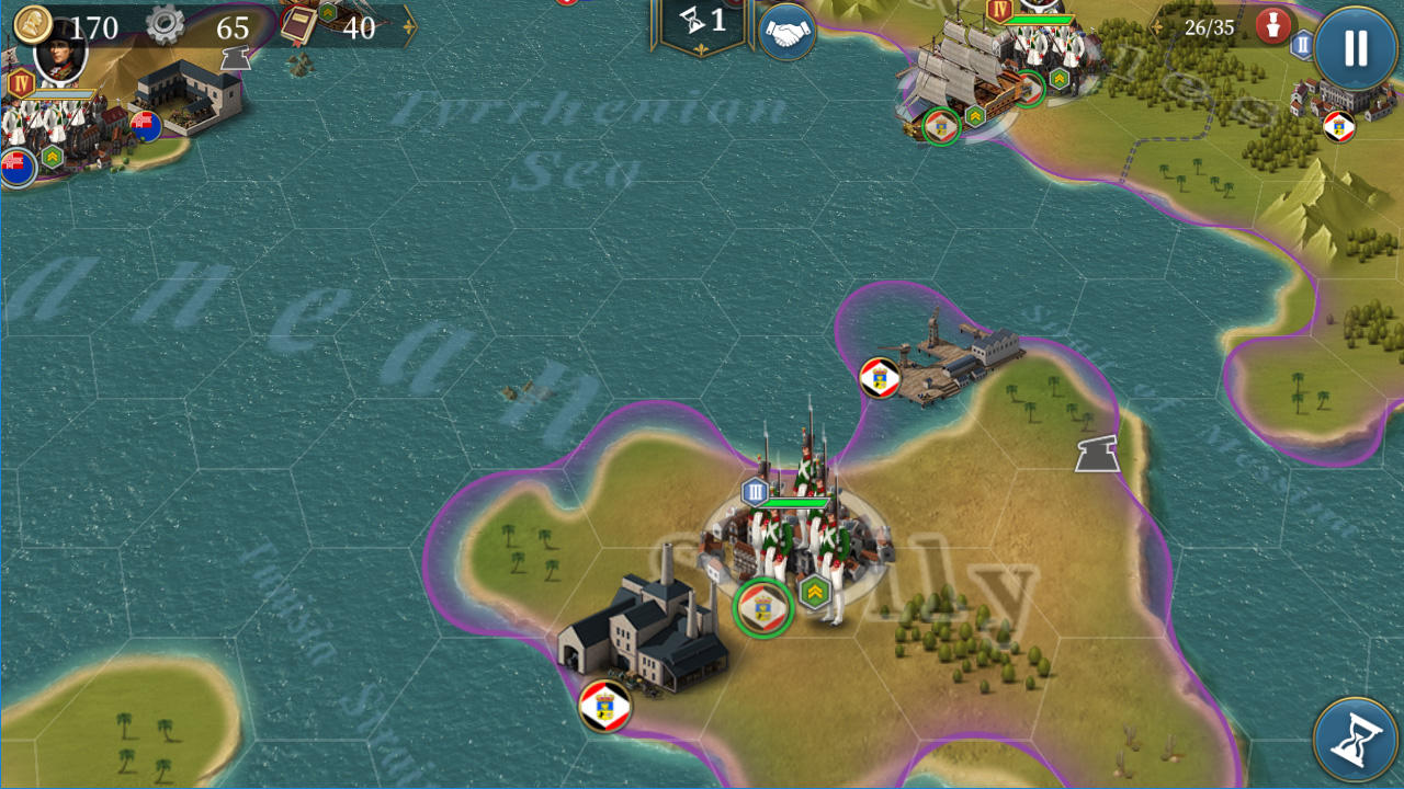 Скриншот игры 欧陆战争6:1804