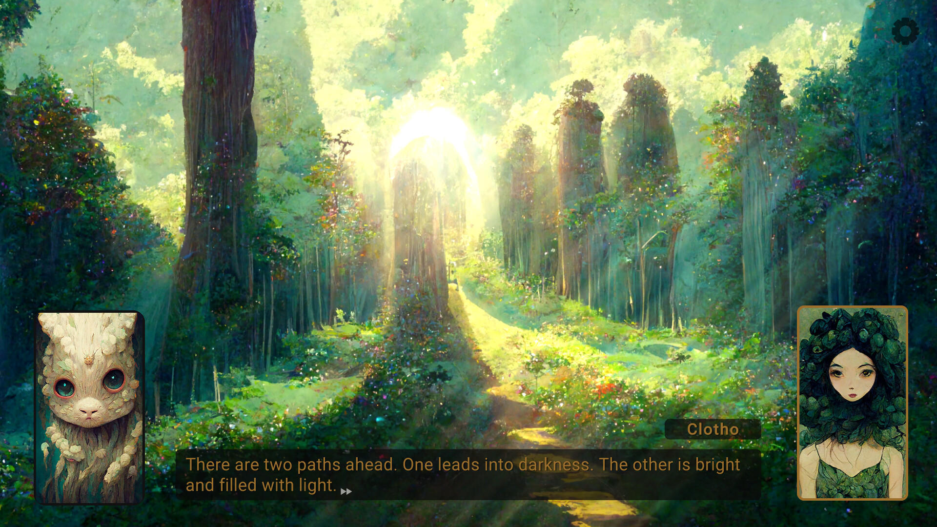 Traveler - The AI Story 게임 스크린 샷