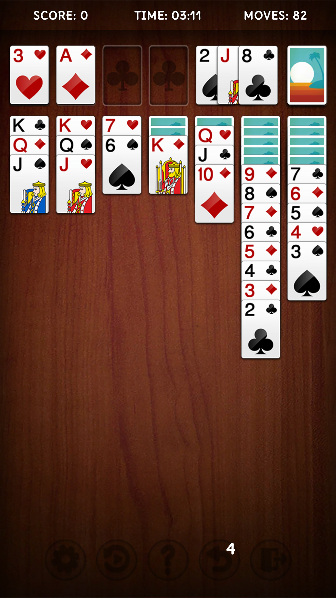 CardKing Solitaire screenshot game