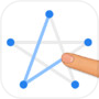 Icon of one stroke draw - 一筆描きパズルゲーム
