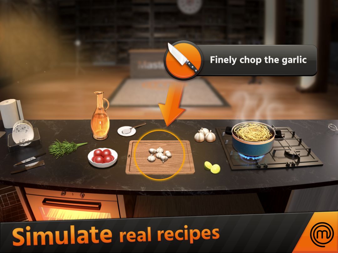 Screenshot of MasterChef: Cook & Match