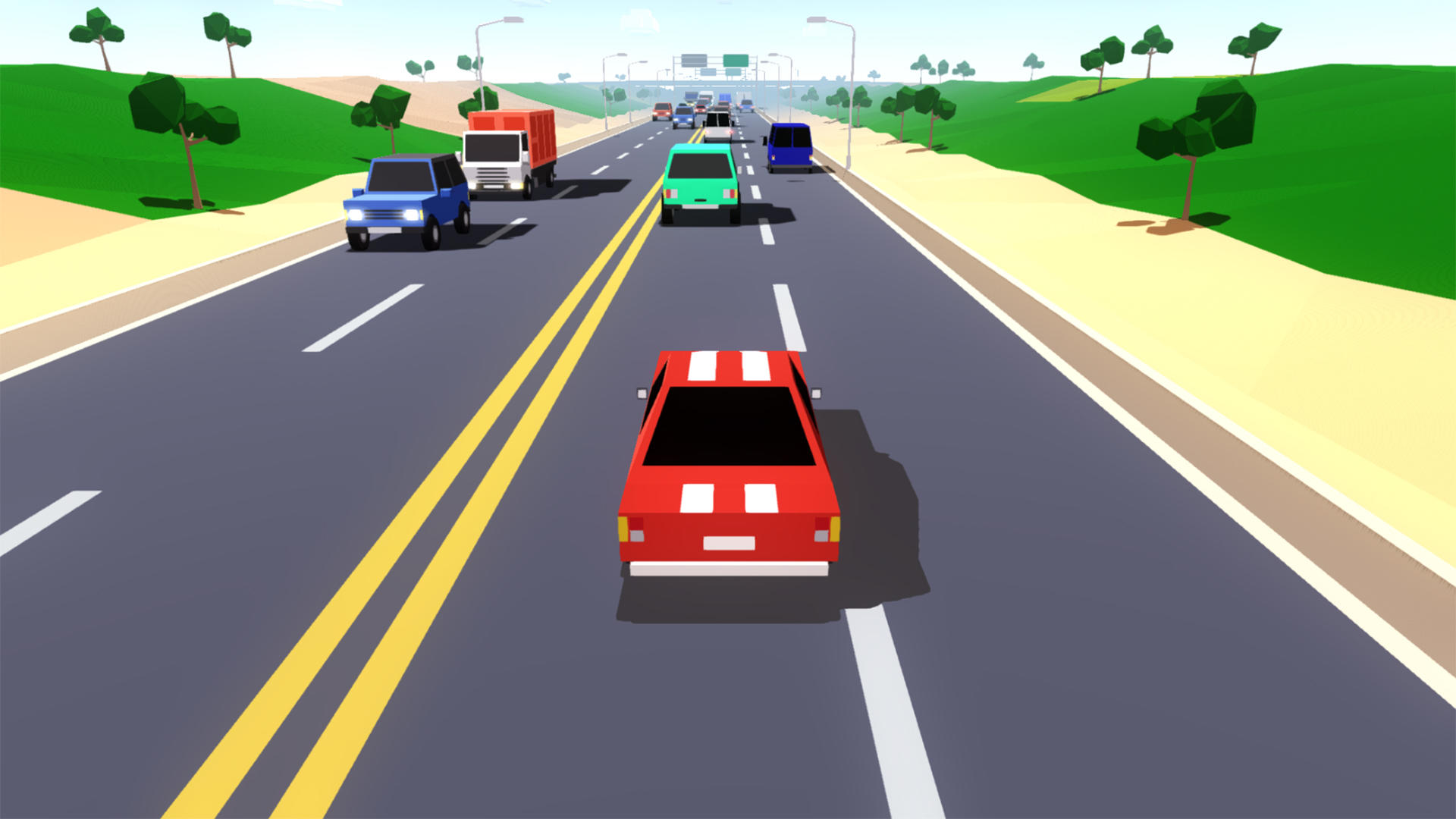 Mini Traffic Racer Game Screenshot