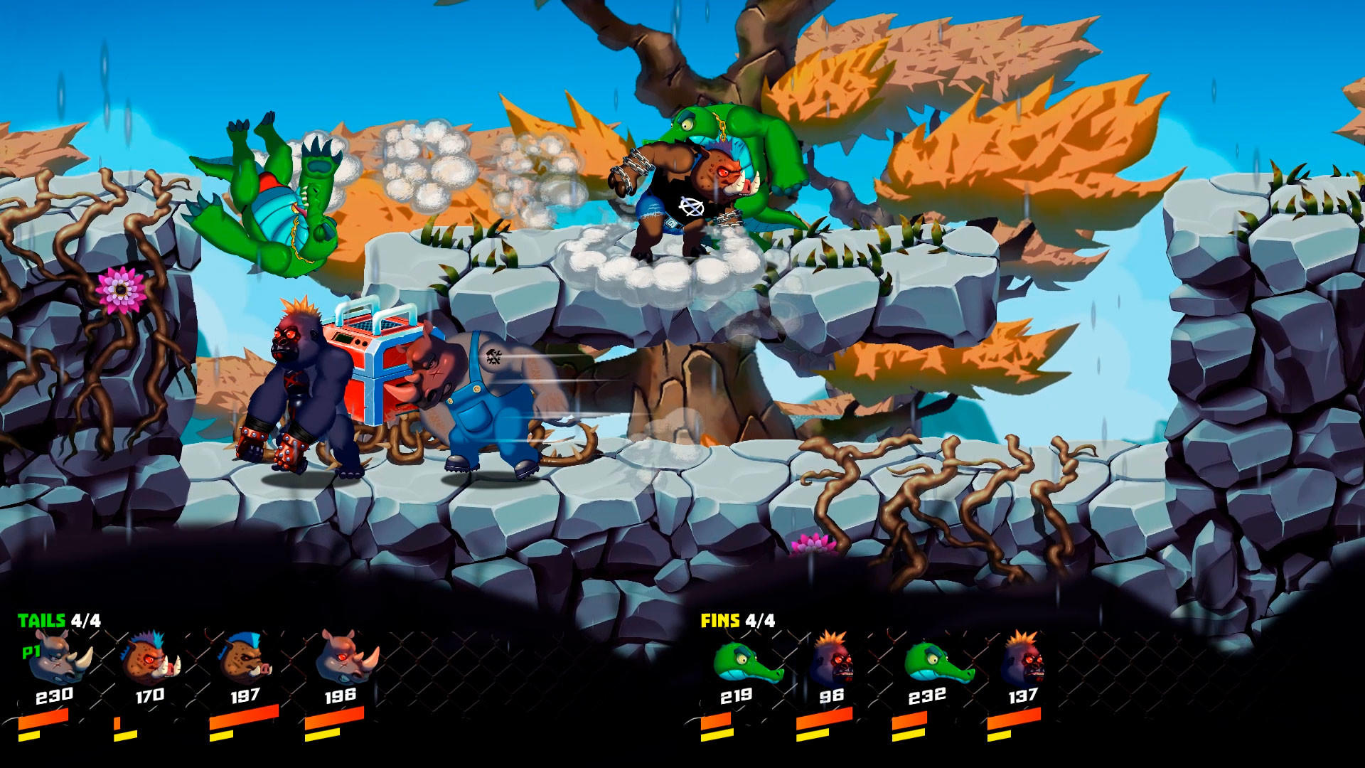 Screenshot of Jaws & Claws