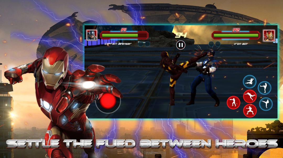 Immortal Gods 2: Grand Superhero Arena Ring Battle screenshot game