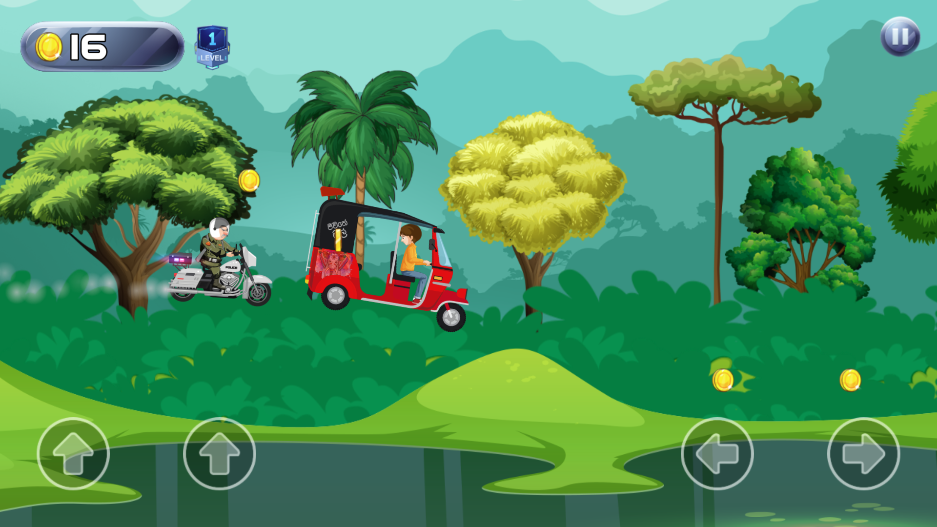Clean Sri Lanka Traffic Game Game Screenshot