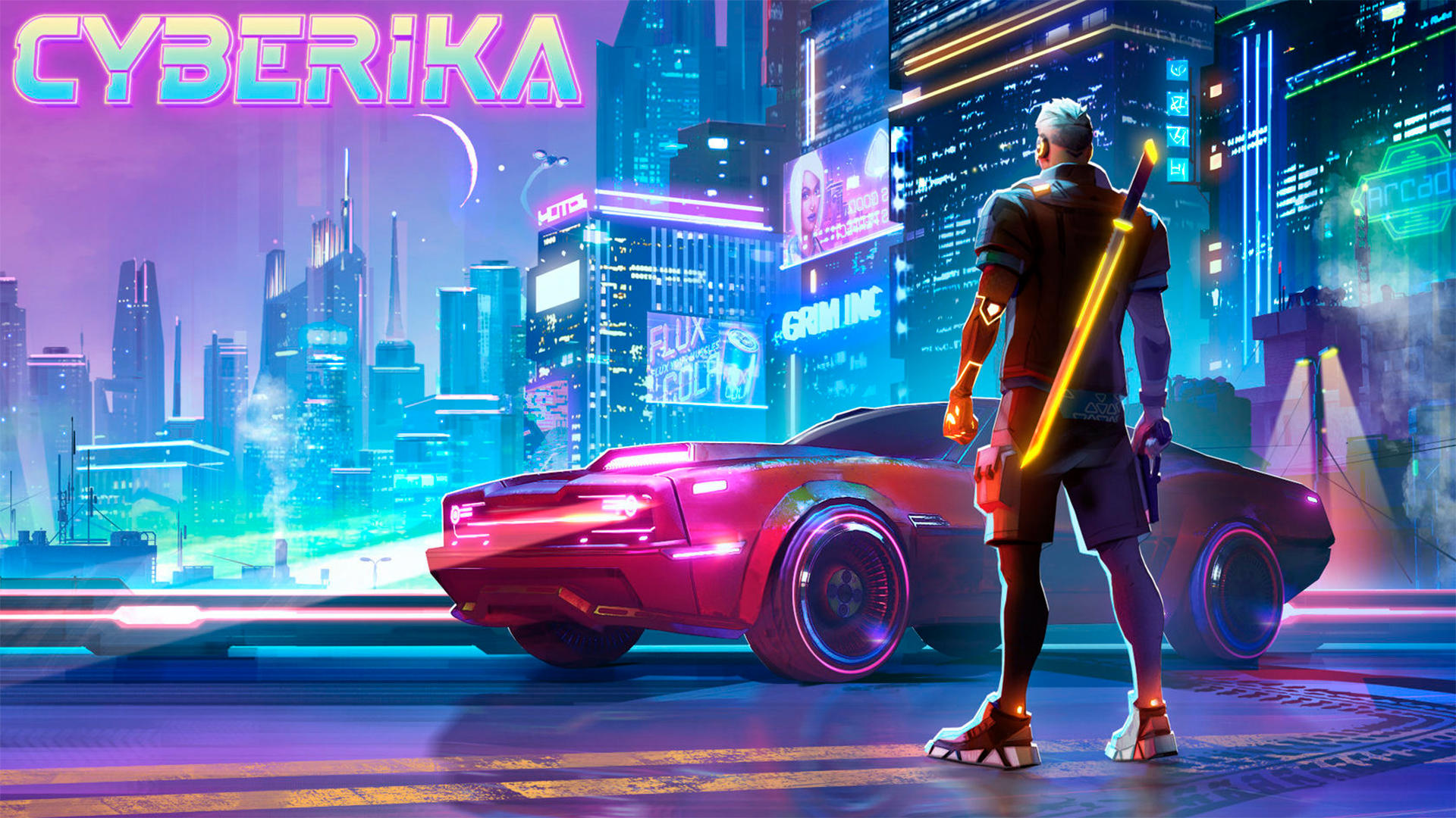 Banner of Cyberika: Action Cyberpunk RPG 