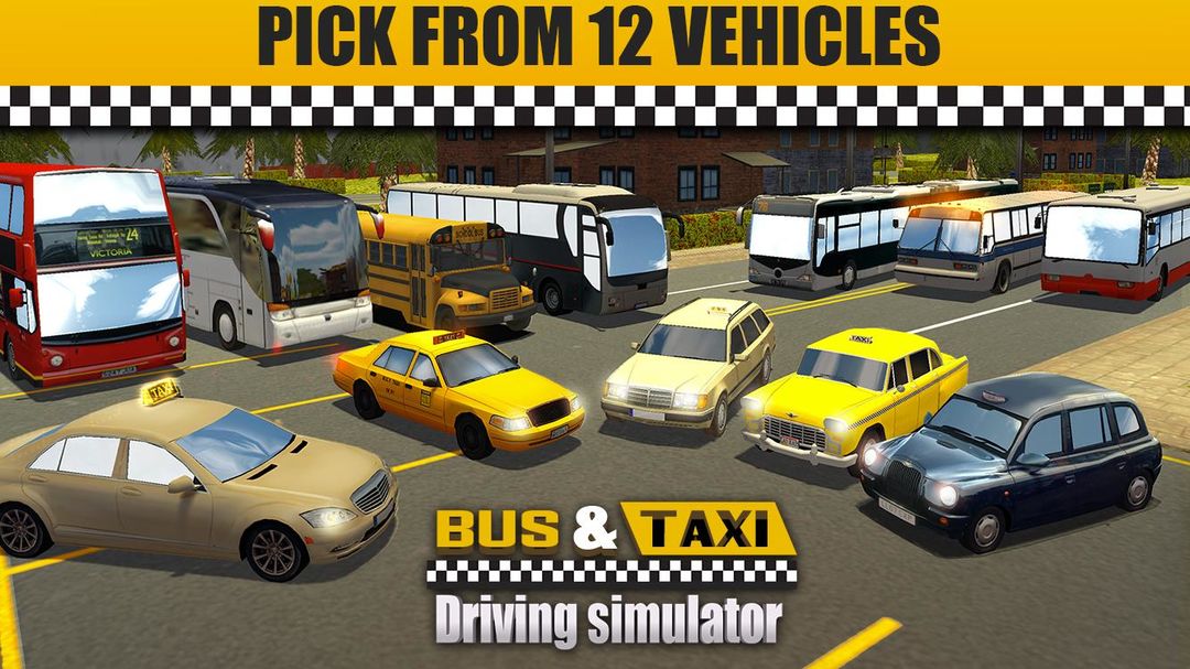Screenshot of Bus & Taxi Driving Simulator