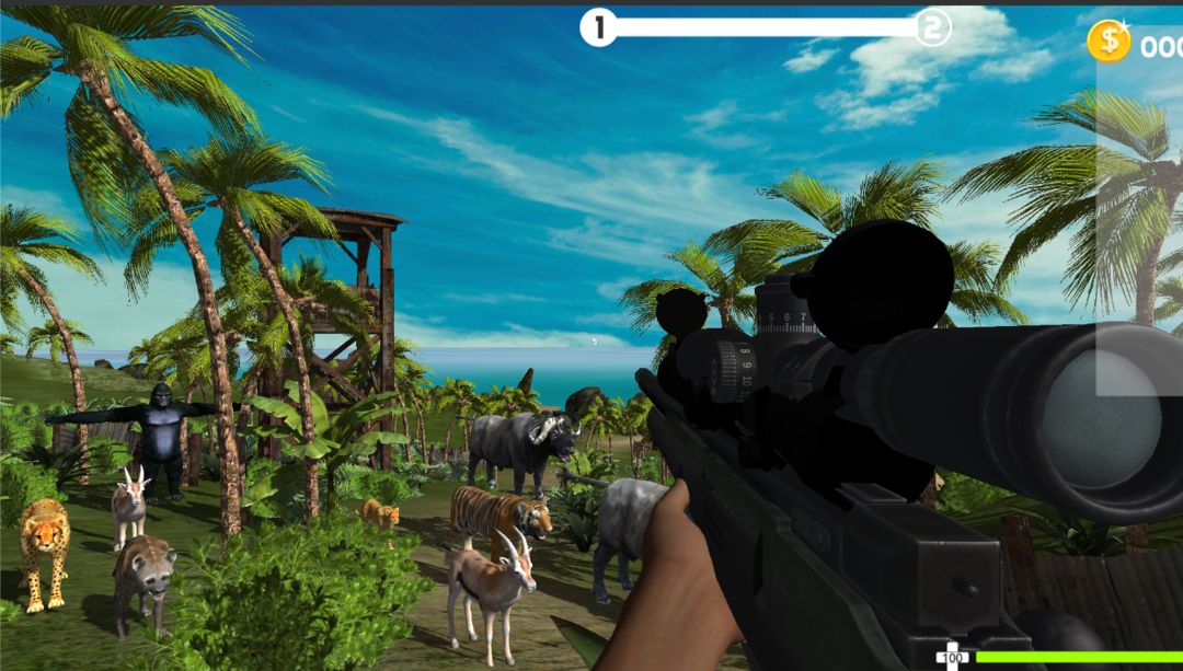 Survival Sniper ภาพหน้าจอเกม