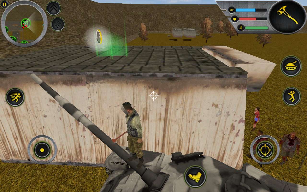 Captura de Tela do Jogo Zombie City Rush