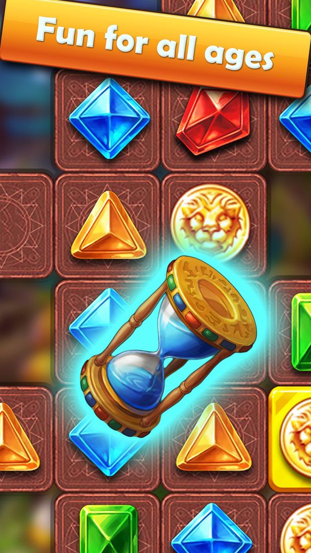 Genies & Jewels - Puzzle Quest 게임 스크린 샷
