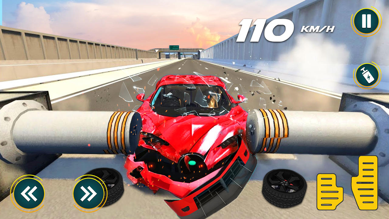 Screenshot of Beam Drive Car Crash game