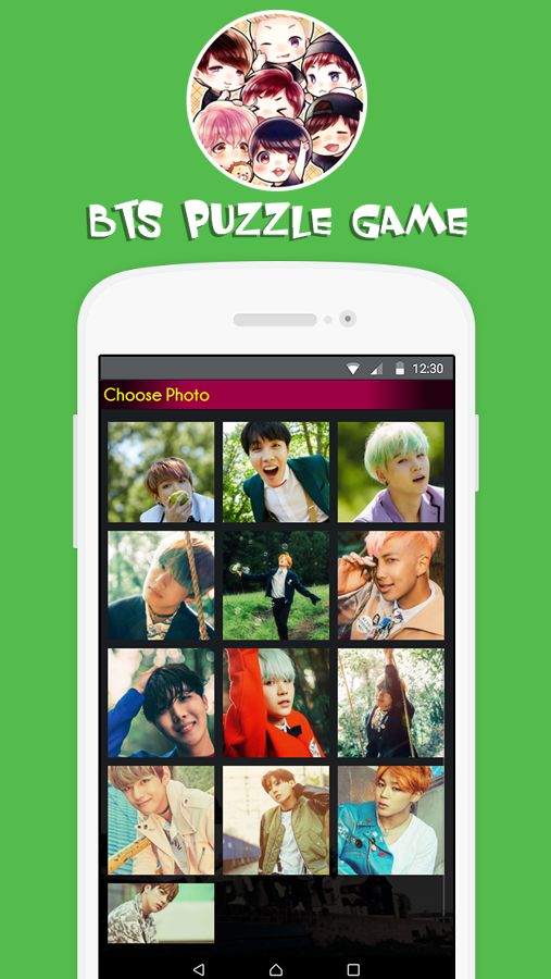 💘 BTS Bangtan Puzzle Game 게임 스크린 샷