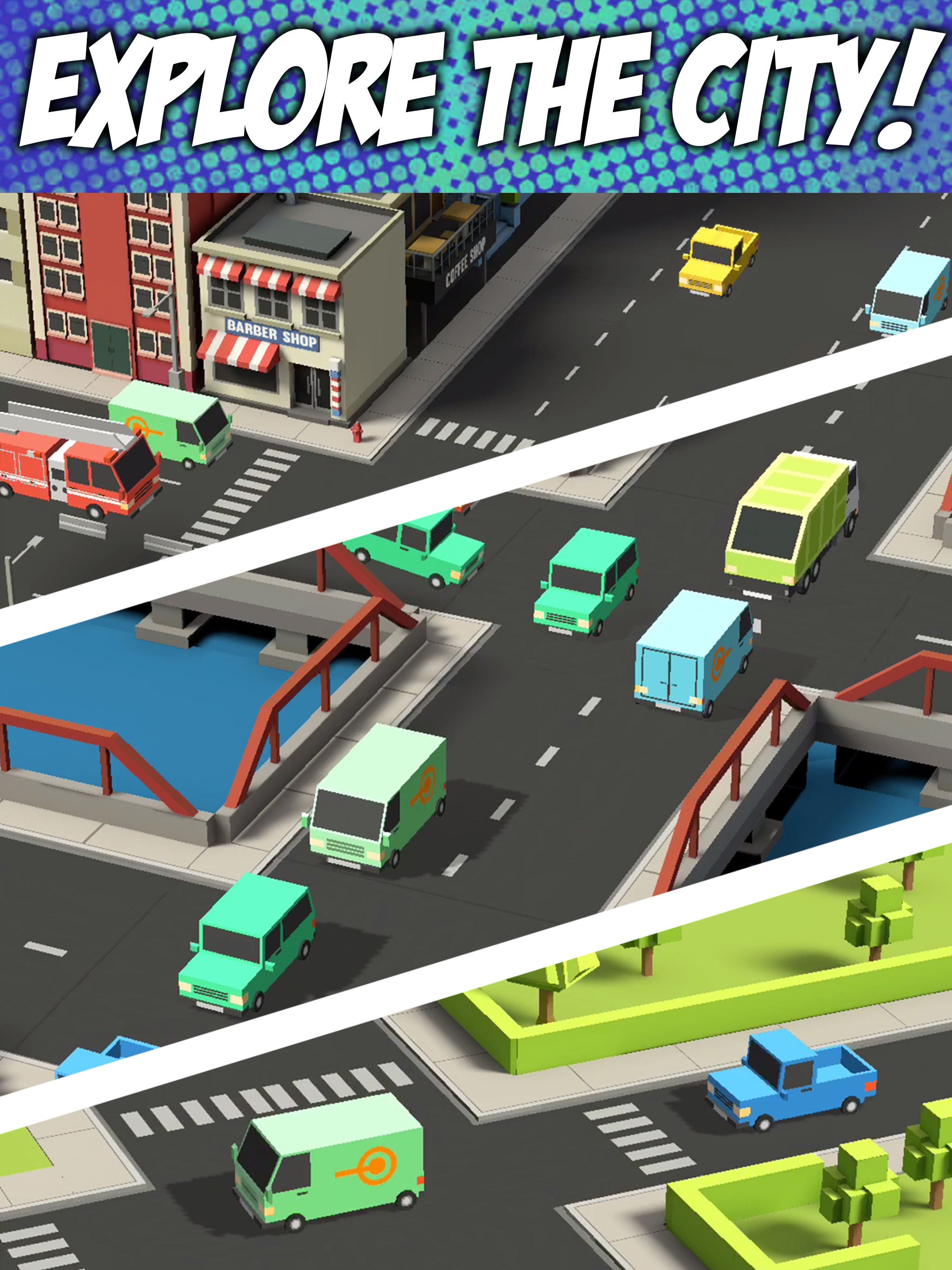 Crossy Cars screenshot game