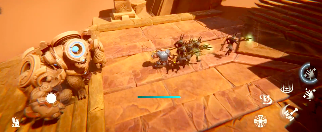 Screenshot of the video of Project A