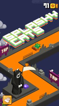 Captura de Tela do Jogo Splashy Cats: Endless ZigZag