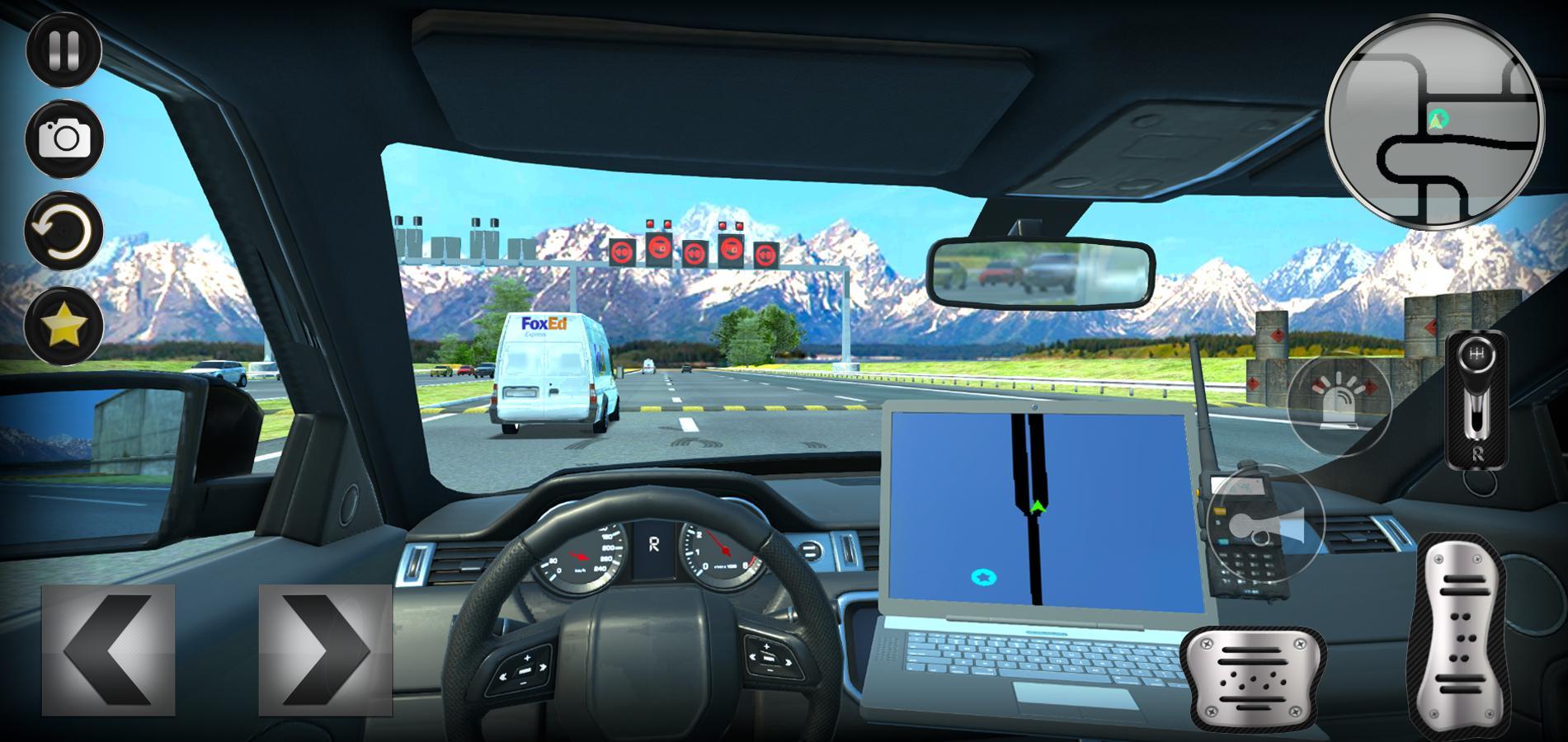 Police Car Drift شرطة الهجوله Game Screenshot