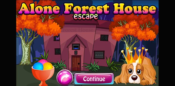 Banner of Alone Forest House Escape Game 