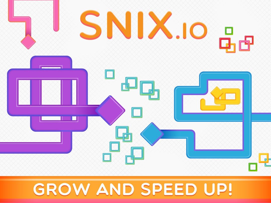 Snix.io Snake Line Arena screenshot game