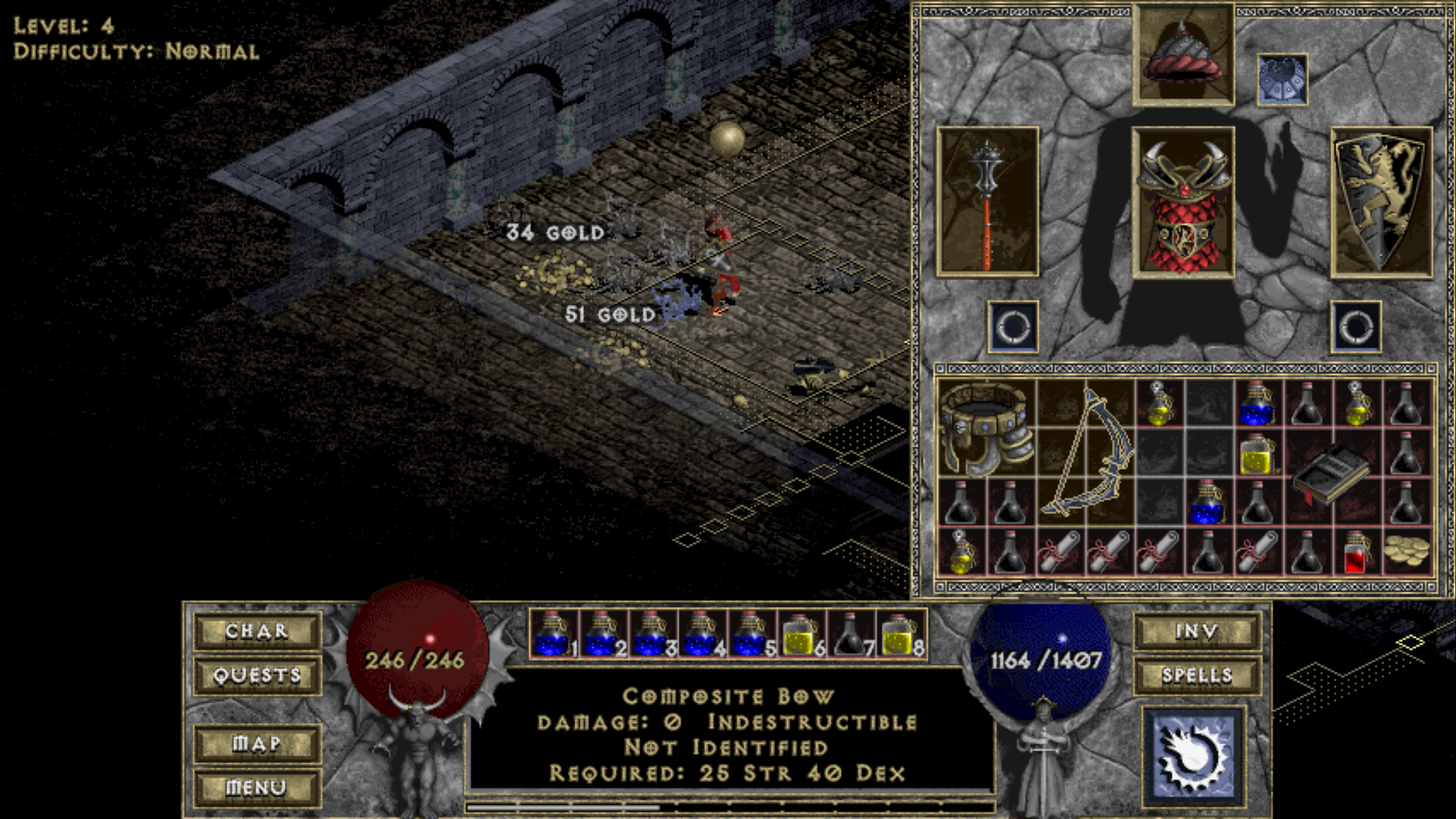 DevilutionX - Diablo 1 port Game Screenshot