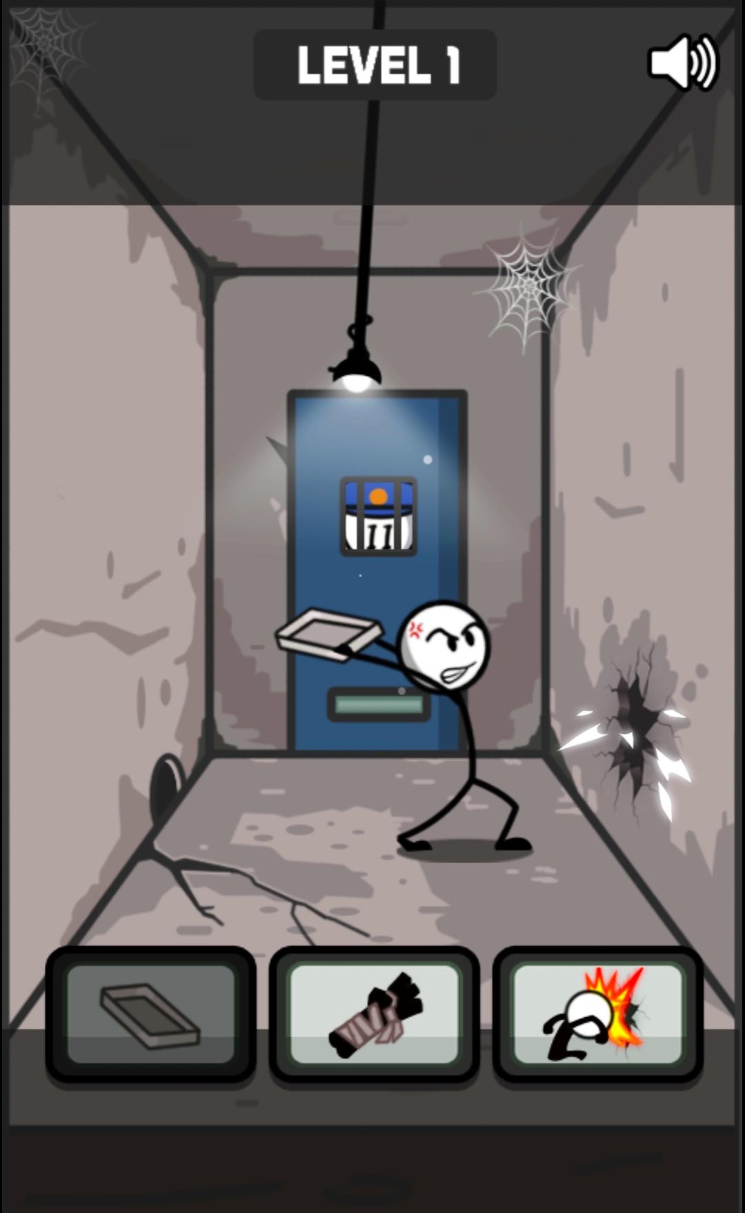 Prison Escape Stickman Story Game Screenshot