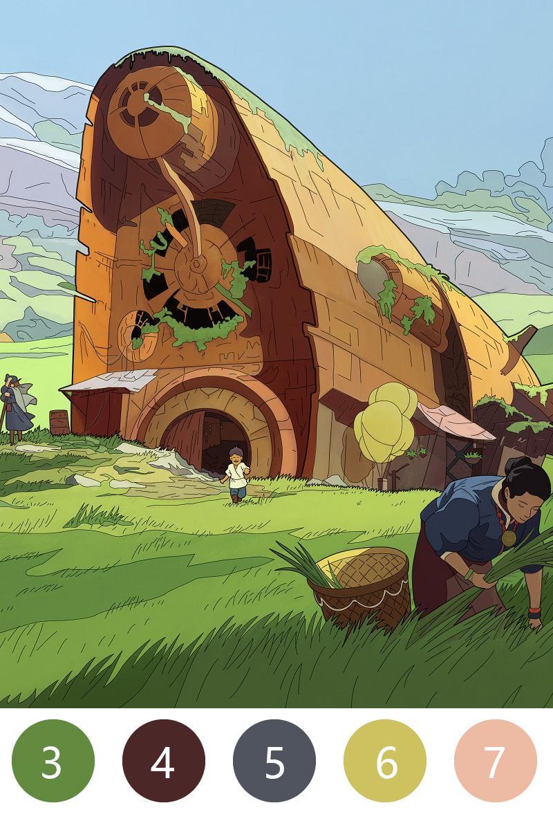 Coloring Book: Color Art Puzzle Game Screenshot