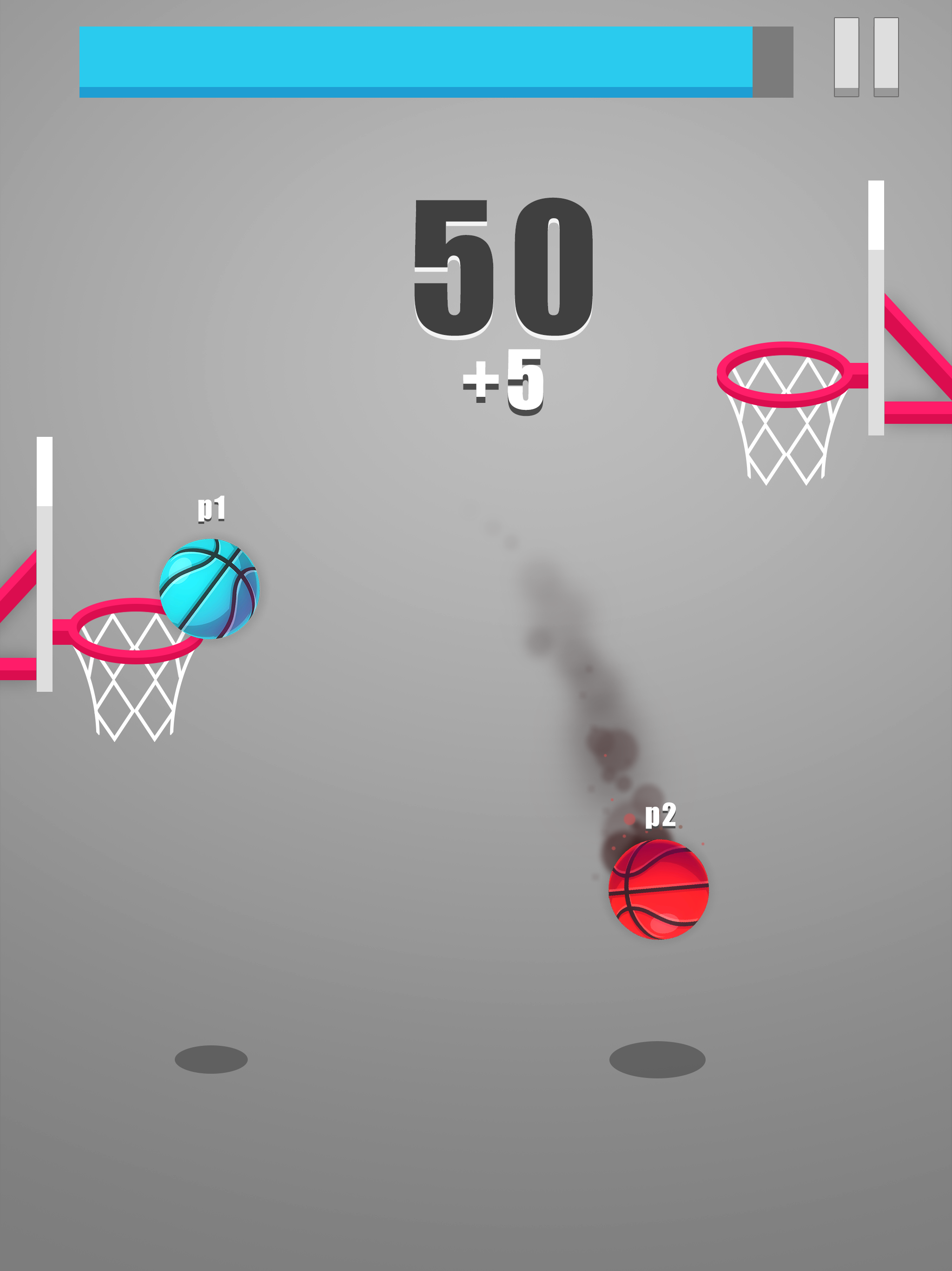 Screenshot of  Dunk!Dunk Ball