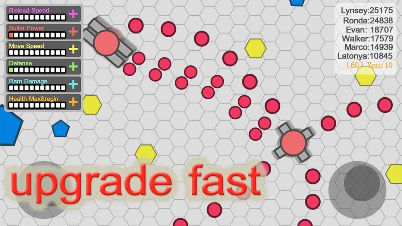 Скриншот игры Panzer.io