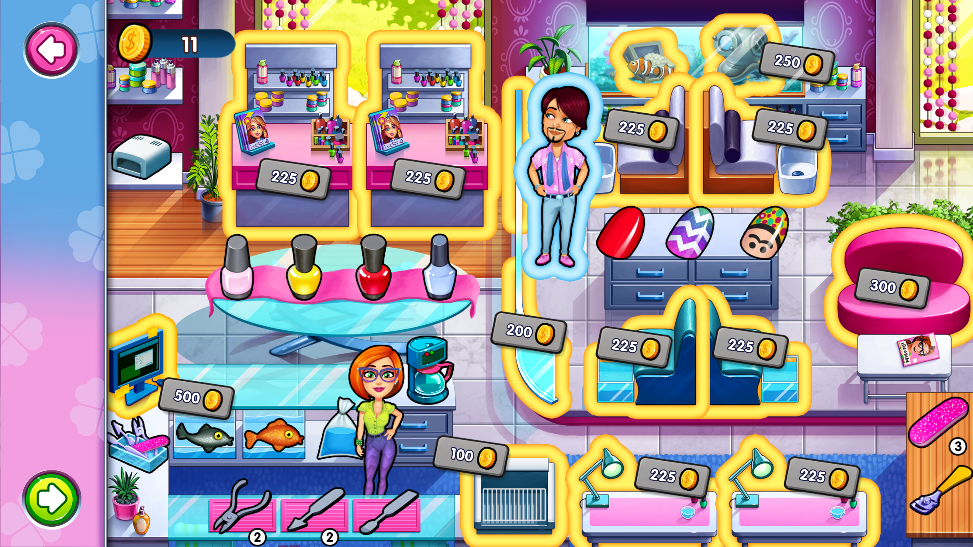 Cuplikan Layar Game Sally's Salon: Hair & Make-Up