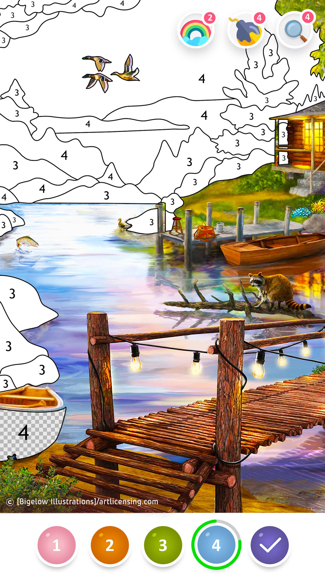 Magic Color by Number: Paint Game Screenshot