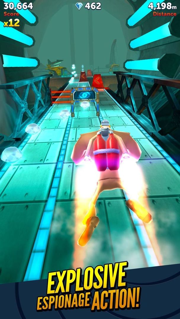 Screenshot of Agent Dash - Run, Dodge Quick!