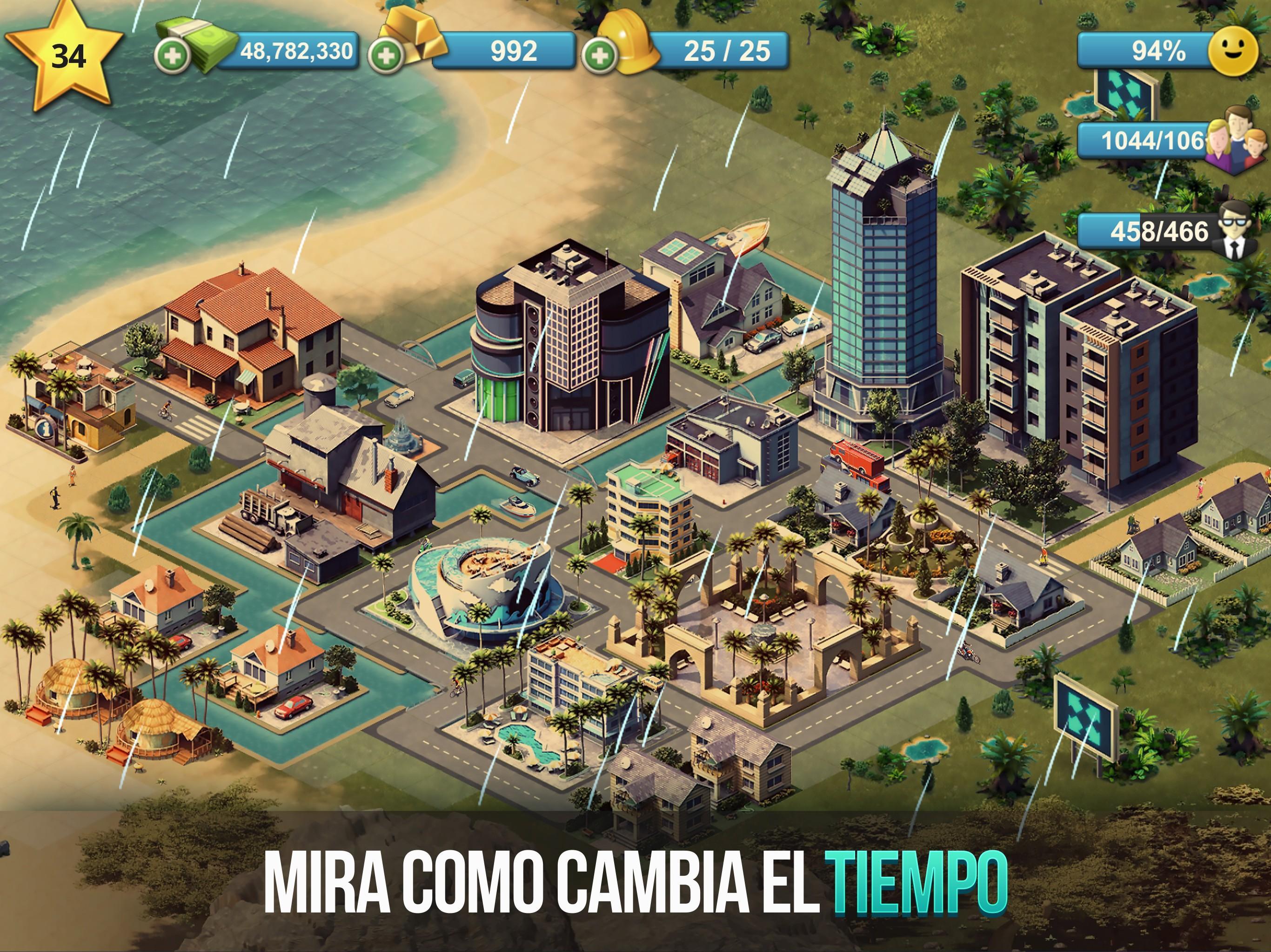 Captura de Pantalla del Juego City Island: construir ciudad