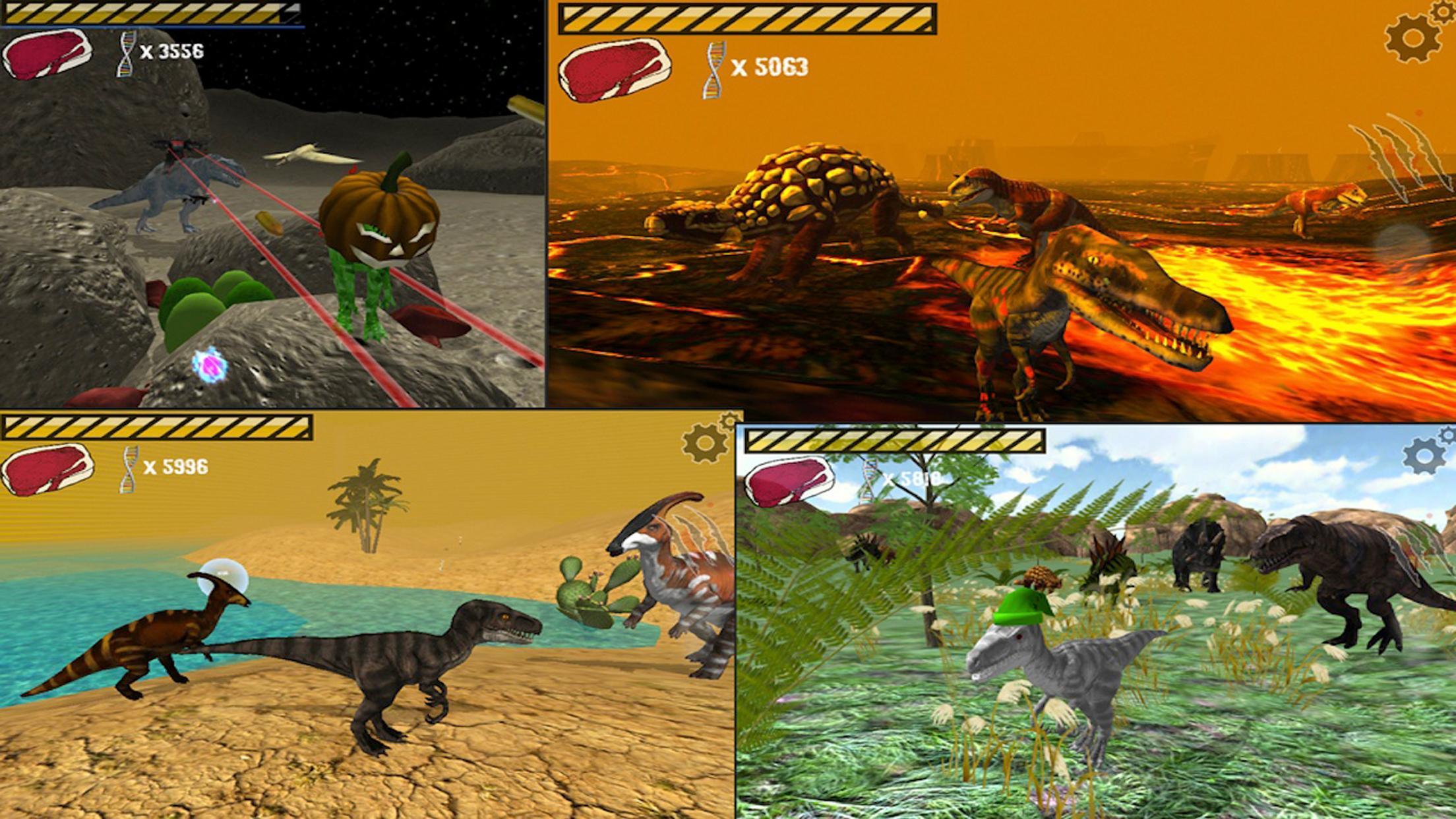 Raptor RPG - Dino Sim ภาพหน้าจอเกม