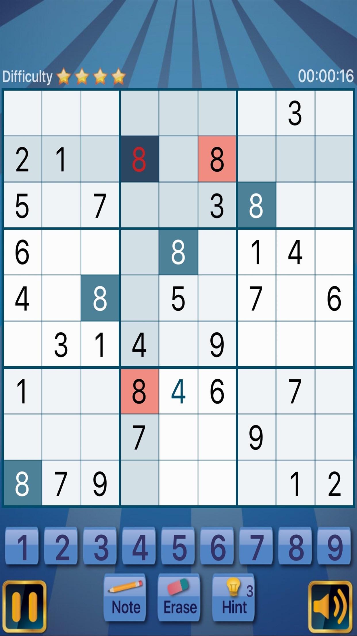 Sudoku - The Way of Kings Game Screenshot