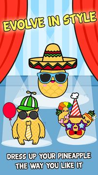 Pineapple Evolution Clicker Game Screenshot