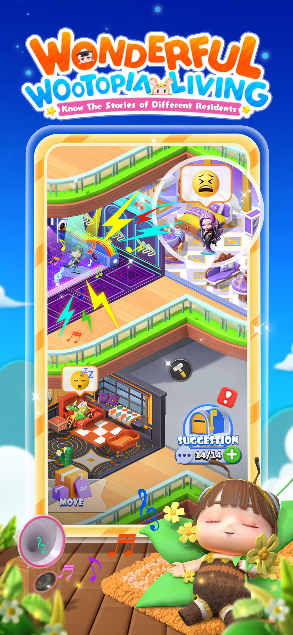 Woo!topia Game Screenshot