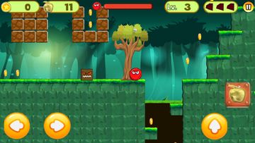 Скриншот игры Super Red Ball Adventures,jump,bounce,roll
