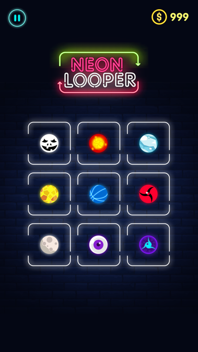 neon looper 게임 스크린 샷