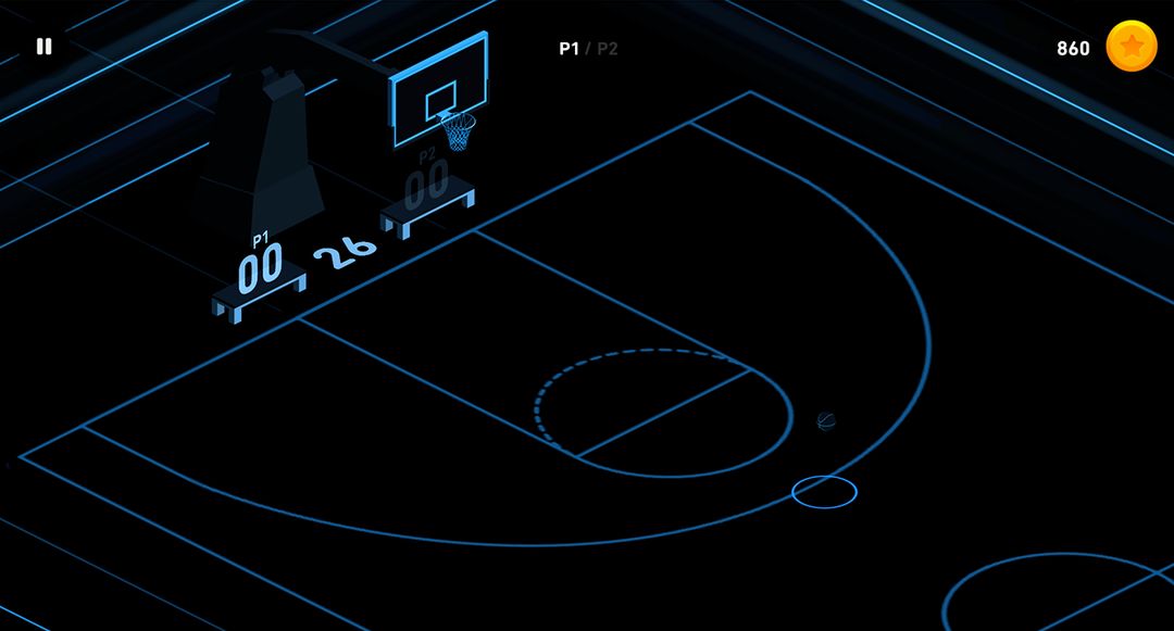 HOOP - Basketball 게임 스크린 샷