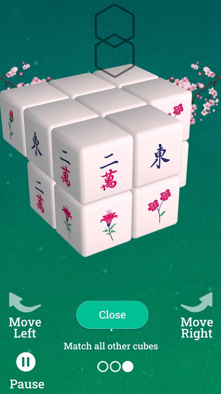 Mahjong 3Dのキャプチャ