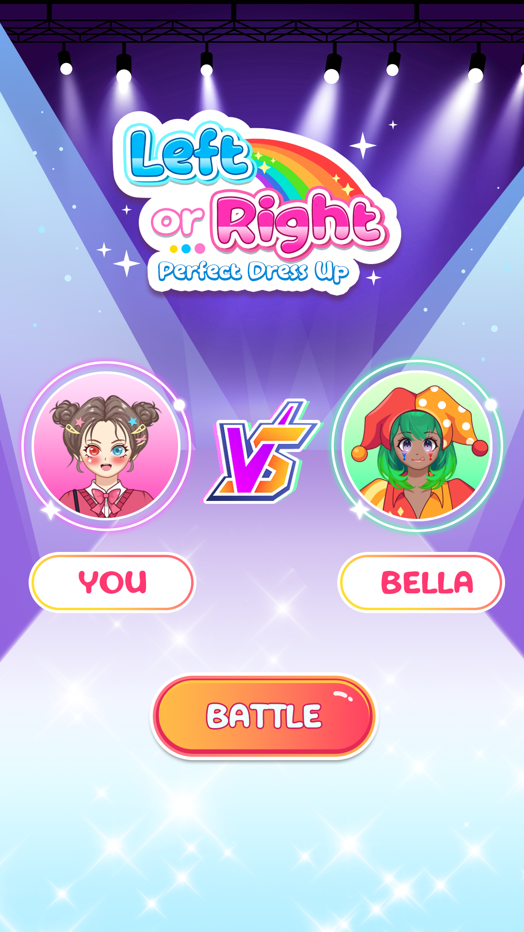 Скриншот игры Left Or Right Perfect Dress Up